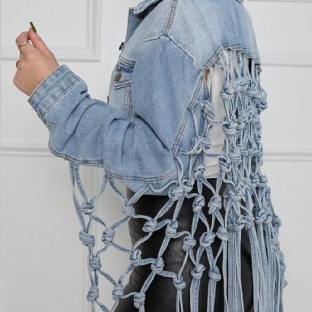 Denim crop top Jacket